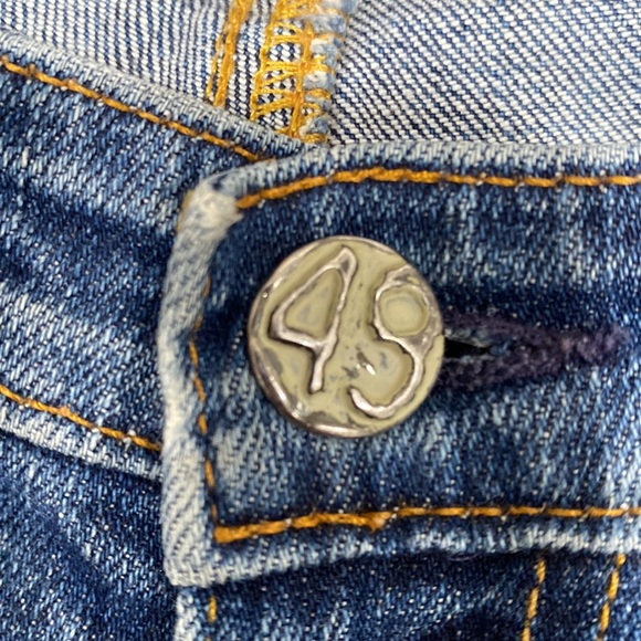 Adriano Goldshmied Stilt Cigarette Jean Shorts Navy Blue 29R - Picture 8 of 10